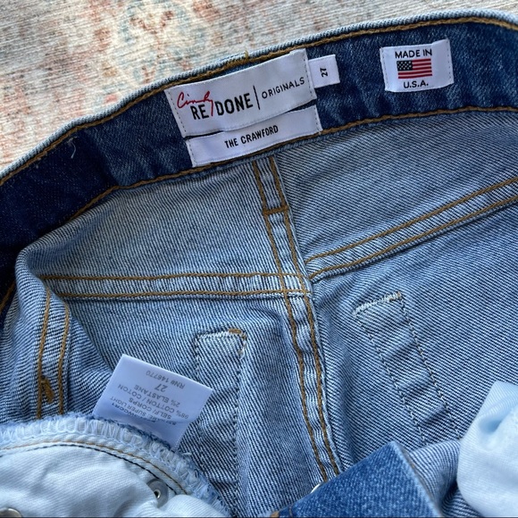 RE/DONE originals x Cindy Crawford jeans sz 27 - Picture 7 of 10